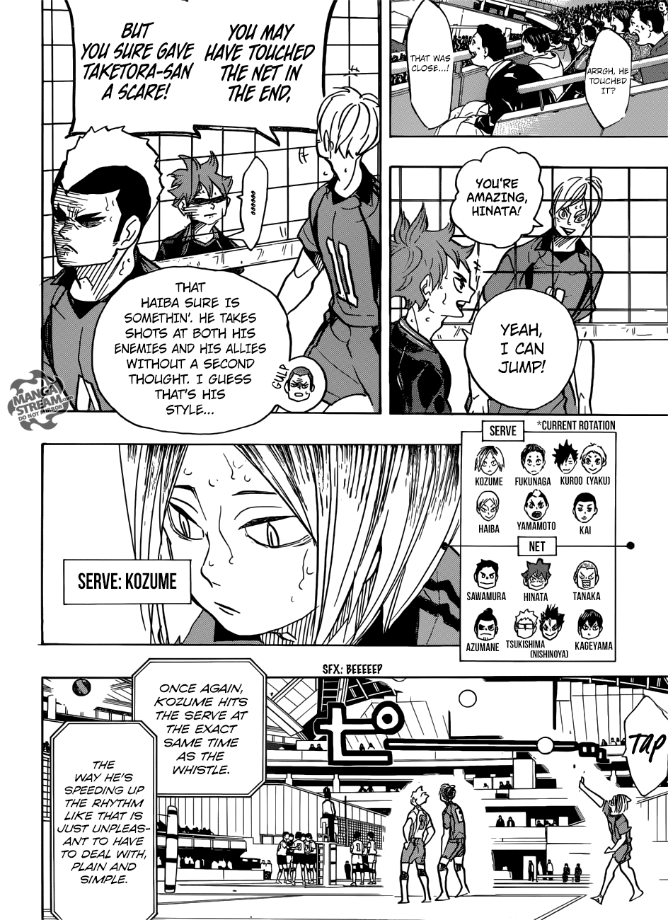 Haikyuu!!, Chapter 309 image 03